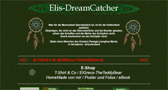 Desktop Screenshot of elis-dreamcatcher.com